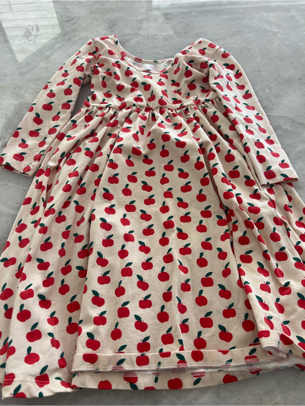 NWOT Alice + Ames apple twirl dress, girls 7